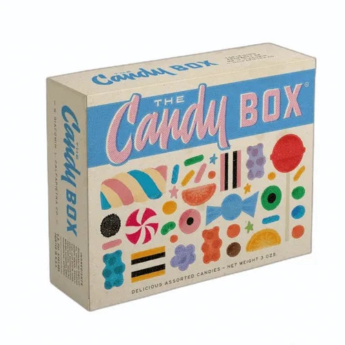 Candy Retail Boxes view 3
