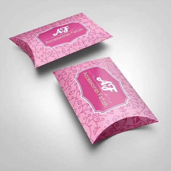 Fancy Paper Pillow Boxes view 3