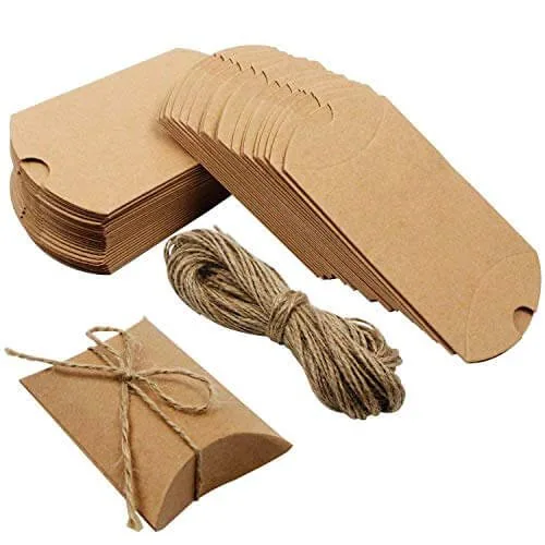 Kraft Paper Pillow Soap Boxes