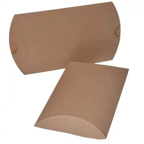 Kraft Paper Pillow Soap Boxes view 3