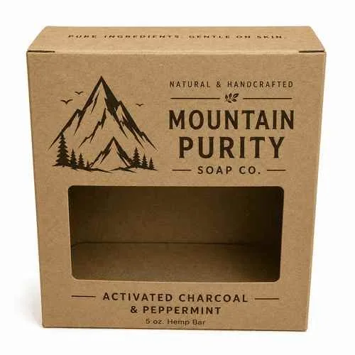 Kraft Soap Packaging Boxes