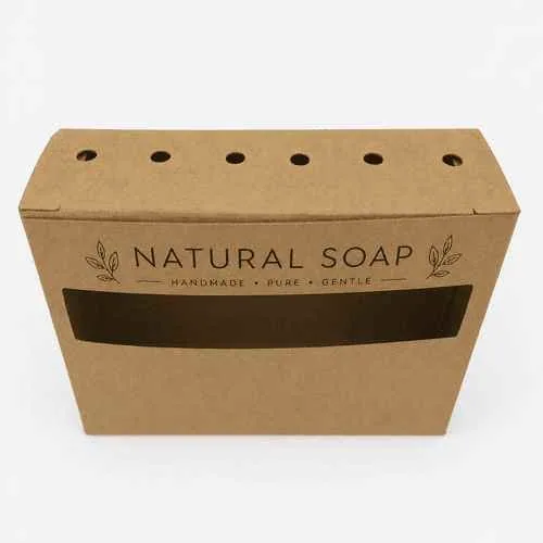 Kraft Soap Packaging Boxes view 4