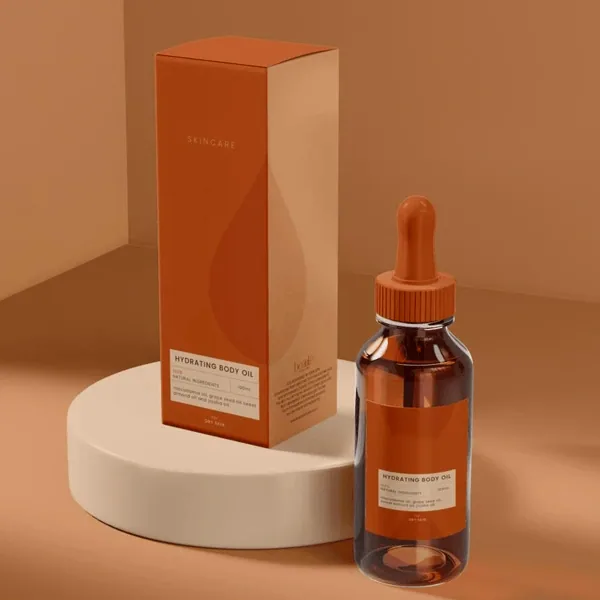 Skin Care Oil Packaging Boxes view 2