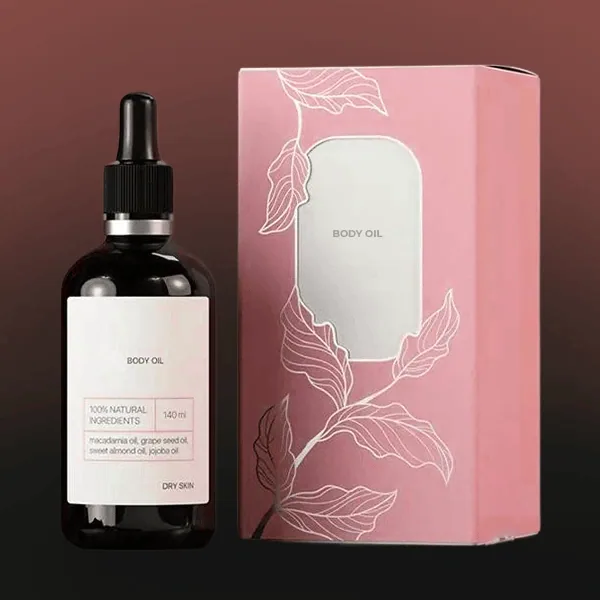 Skin Care Oil Packaging Boxes view 3