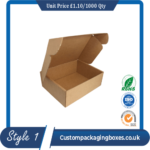 Flap Packaging Boxes sample #1