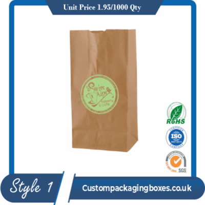 Self Opening Paper Bags
