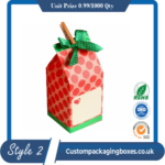 Milk Carton Shaped Gift Boxes