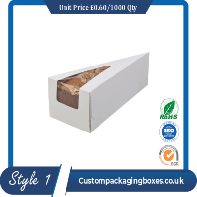 Custom cake gift box with lid