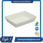 Square Cardboard Tray sample #1