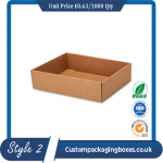 Square Cardboard Tray sample #2