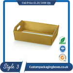 Square Cardboard Tray sample #3