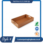 Square Cardboard Tray sample #4