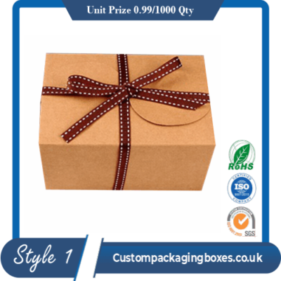 Foldable Kraft Gift Boxes