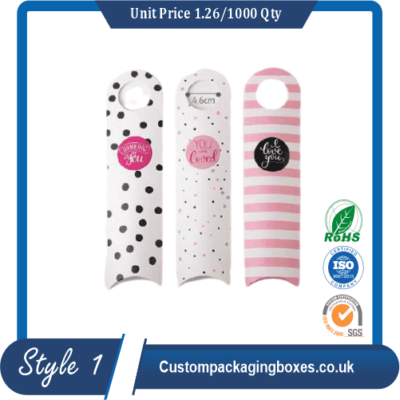 Custom Folding Pillow Boxes sample #1