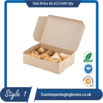 Custom Kraft Cookie Boxes sample #1