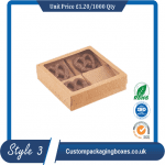 Custom Kraft Cookie Boxes sample #3