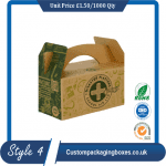 Custom Kraft Gable Packaging Boxes sample #4