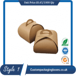 Custom Kraft Handle Boxes sample #1