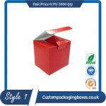 "Custom printed mug packaging boxes with secure inserts"