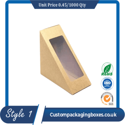 Custom Packaging Boxes with Window sample #1