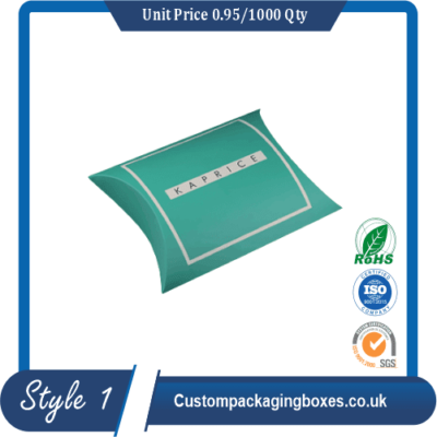 Custom Pillow Packaging Boxes sample #1