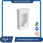 Custom Window Die Cut Boxes sample #1