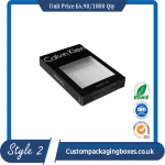 Custom Window Tie Packaging Boxes sample #2