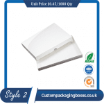 Kraft White Packaging Boxes sample #2