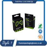 Sleek custom packaging for phone cases and accessories with secure compartments