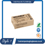 Printed Kraft Soap Packaging Boxes sample #1