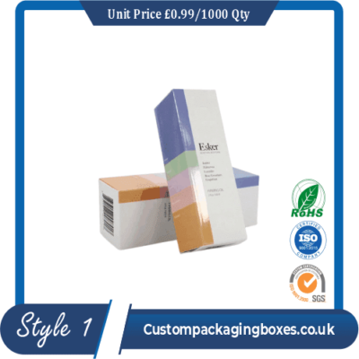 Printed Skin Care Oil Packaging Boxes sample #1