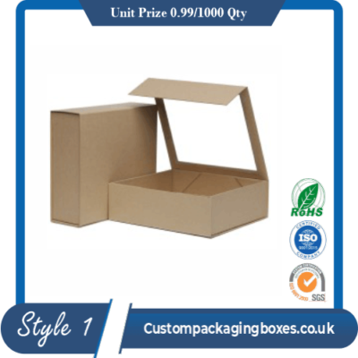 Kraft Window Packaging Boxes