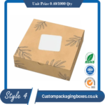 Kraft Window Packaging Boxes