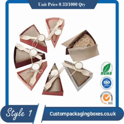Wedding Cake Slice Boxes
