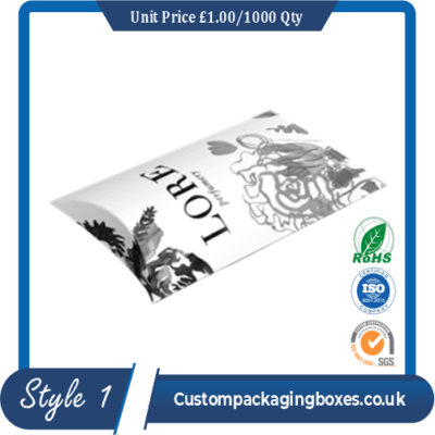 White Pillow Boxes sample #1