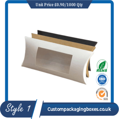 Custom Wig Pillow Boxes