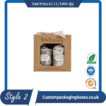 custom printed glossy lotion packaging boxes sample # 2