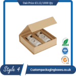 custom printed glossy lotion packaging boxes sample # 4