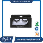 Custom Eyelash Packaging Boxes Sample Style #1