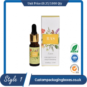 Essential Oil Packaging Box sample # 1