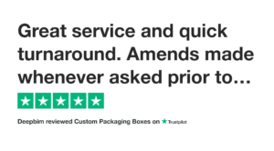 trustpilot-review-for customised packaging boxes uk