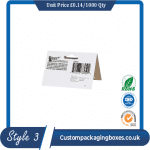 Backing Card Printing sample #3