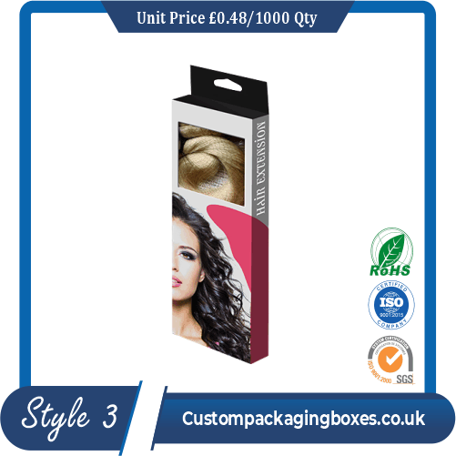 Custom Hair Extension Box sample #3