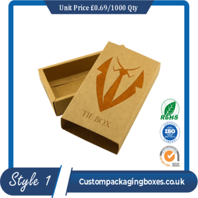 Tie Packaging Boxes – Tie Box sample #1