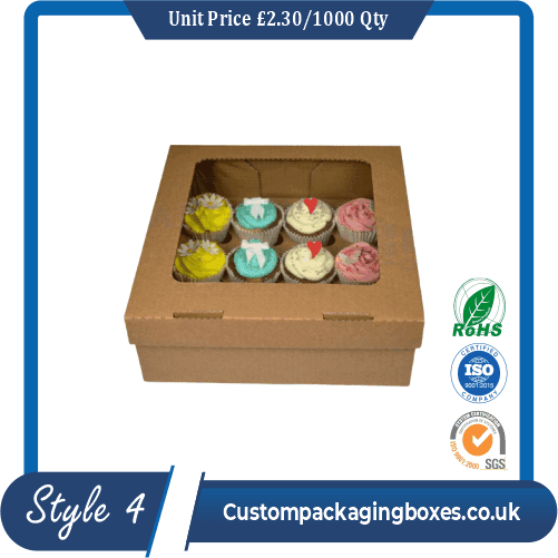 Box for 12 cupcakes sample # 4