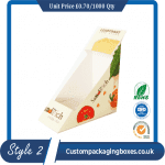 Box with window for food sample #2