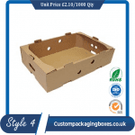 Cardboard tray sample #4