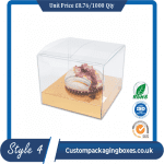 Clear Cupcake Box sample #4