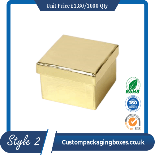 Simple Lidded Gift Box sample #2