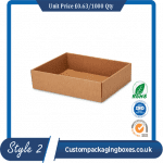 Square Cardboard Tray sample #2